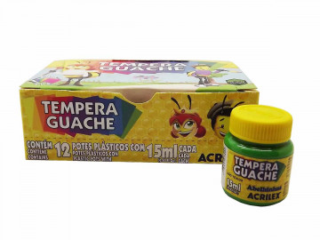 GUACHE VERDE FOLHA 15ML...