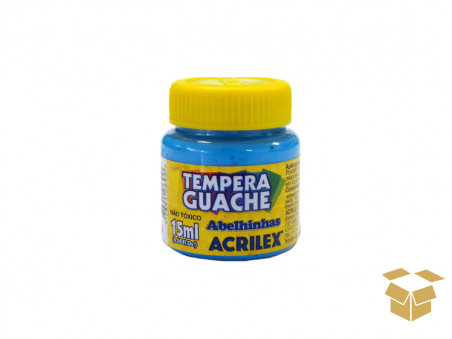 GUACHE AZUL CELESTE 15ML C/12-503