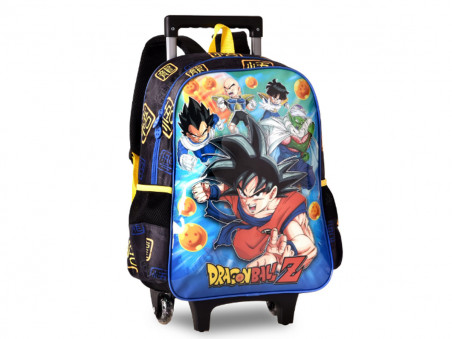 MOCHILA CAR.DRAGON BALL Z PT/AZ.42CM.1D.
