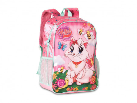 MOCHILA CLIO NINI ROSA 40CM.1D.