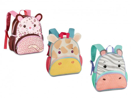 MOCHILA CLIO PETS CORES 31CM.2D.