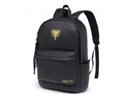 MOCHILA CAVALERA P.U PRETO NT.43CM.1D.