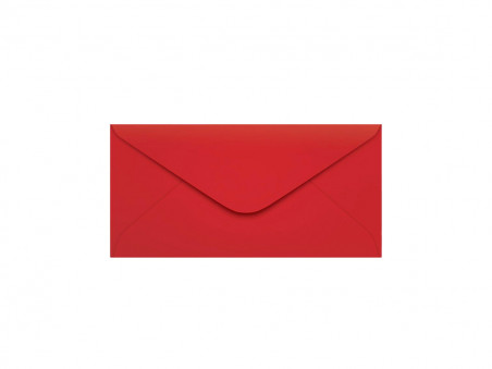 ENVELOPE 114X162 VERMELHO TOKIO 80G.C100