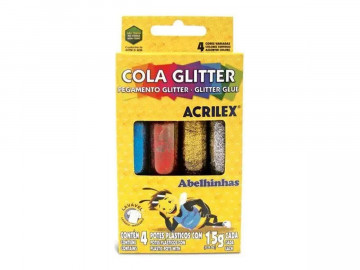 COLA GLITER 04 CORES...