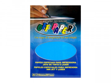 PAPEL A4 ANTILOPE AZUL 180G...