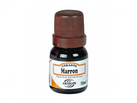 ANILINA MARROM LIQUIDA 10ML.-AV
