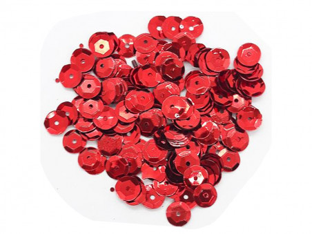 LANTEJOULA VERMELHA N.10 02G. POTE-AV