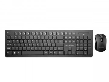 KIT TECLADO SEM FIO+MOUSE...
