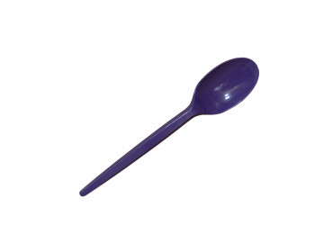 COLHER PLAST.REFEICAO ROXA...