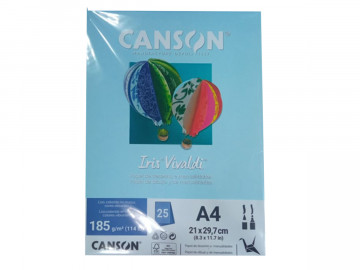 PAPEL A4 COLOR AZUL CLARO...