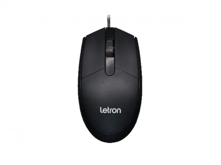 MOUSE USB BLACK RAT R8 1600DPI LEO.