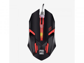 MOUSE USB LETRON X-BLACK...