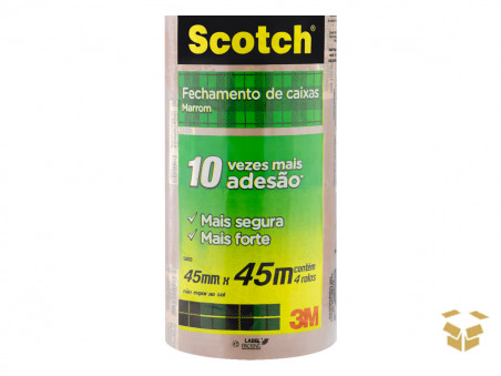 FITA ADES.45X045 MARRON SCOTH C/4