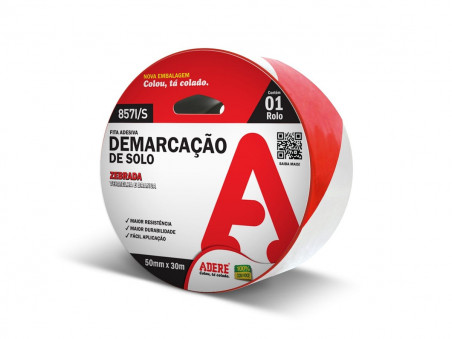 FITA DEMARCACAO PISO VM/BR. 50MMX30MT