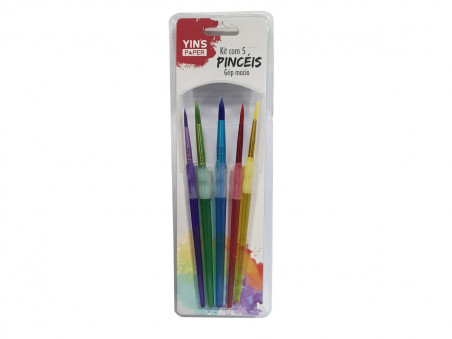 KIT PINCEL PINTURA YINS C/5