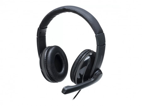 FONE OUVIDO HEADSET PRO PRETO USB