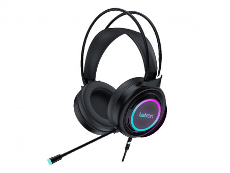 FONE OUVIDO HEADSET GAMER PT.LED 7 CORES