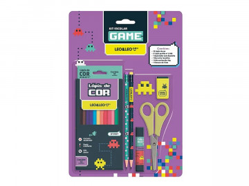 KIT ESCOLAR GAME 7 PECAS...
