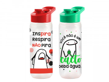 GARRAFA PLAST.FLORK...