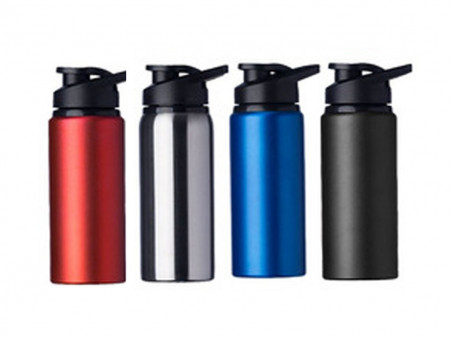 GARRAFA SQUEEZE ALUMINIO 600ML VX.CORES