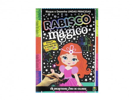 LIVRO COL.RABISCO MAGICO LINDA PRINCESA