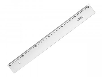 REGUA  30CM.PLASTICA...