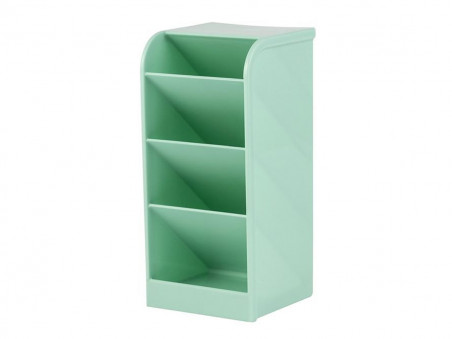 ORGANIZADOR DIAGONAL VERDE PASTEL 4 POS.