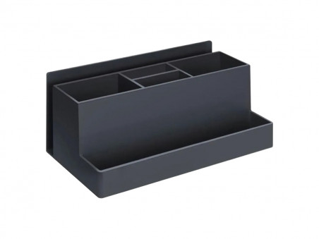 ORGANIZADOR MULT PRETO 6 DIVISOES 21CM.