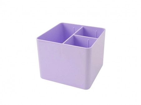 PORTA OBJETOS LILAS PASTEL C/3 LUGARES