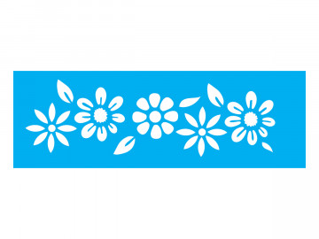 STENCIL FLORES CAMPESTRES...