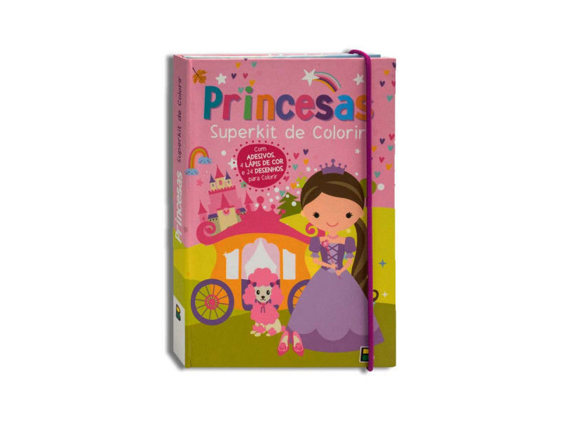 Livrinho para Colorir - Princesas e Príncipes