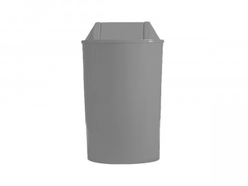 LIXEIRA  23L.PLAST.CINZA...