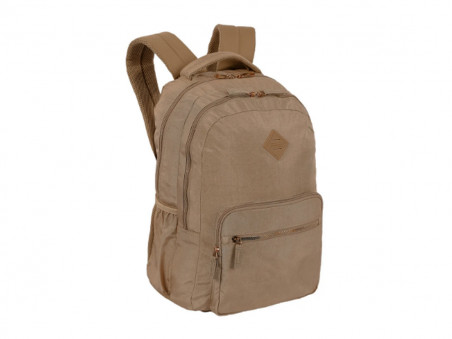 MOCHILA COLLEGE 3 DOURADO 45CM.2D.