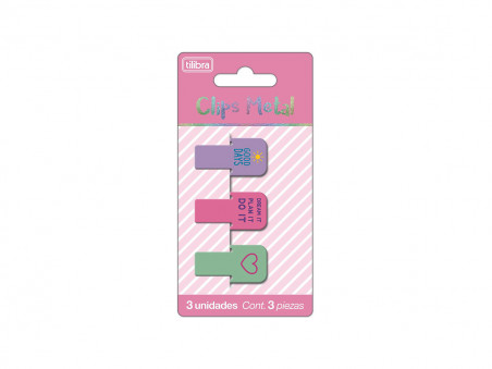 CLIPS 28MM DECORADO C/3
