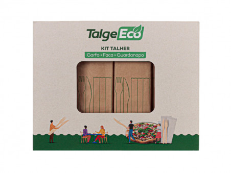 KIT REFEICAO MADEIRA-GARFO/FACA/GU-C/100