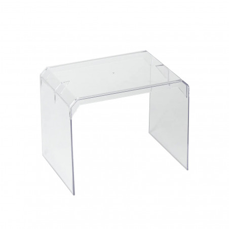 SUPORTE 29X22X20 ACRILICO TRANSPARENTE