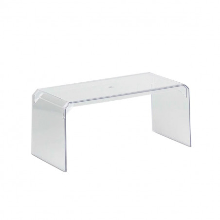 SUPORTE 28X13X13 ACRILICO TRANSPARENTE