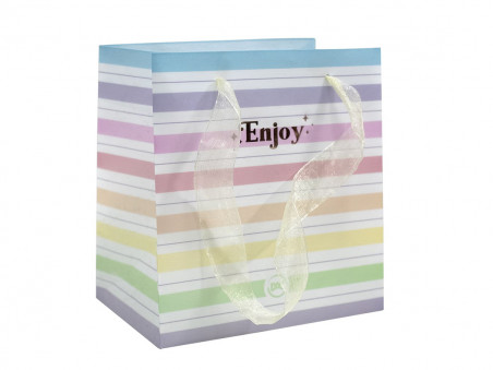 SACOLA PLAST.14X13X09 COLOR.ENJOY AV