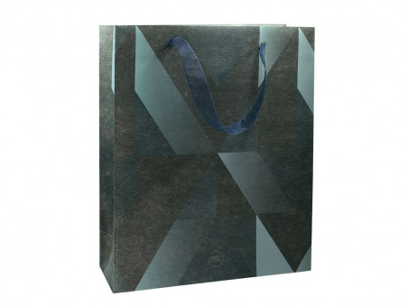 SACOLA PLAST.26X32X10 TEXT.ABSTR.PT.AV