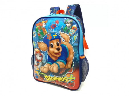 MOCHILA DOGUINHOS RADICAIS 36CM.1D.