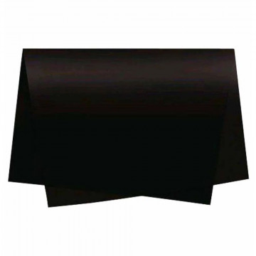 PAPEL SEDA PRETO 50X60 ART...