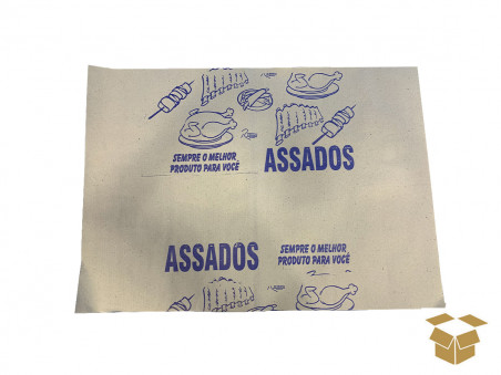 PAPEL ACOPLADO 50X60 P/FRANGO C/5KG