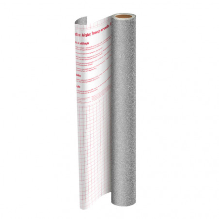 PAPEL CONT.GLITER PRATA 10M.60MIC