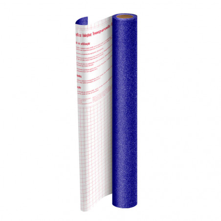 PAPEL CONT.GLITER AZUL 10M.60MIC