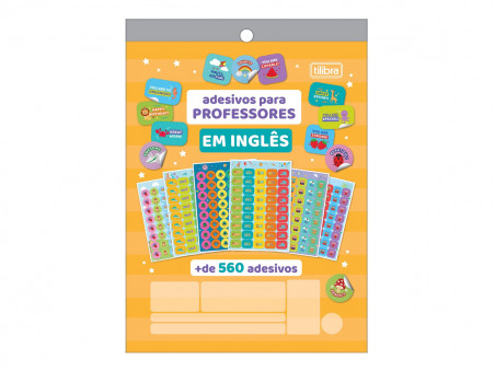 ADESIVO PROFESSOR INGLES C/560 12F.