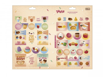 ADESIVO TASTE ALIMENTOS...