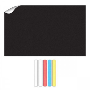 QUADRO ADESIVO PRETO 60X100...