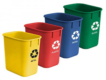 LIXEIRA SELETIVA 12L.C/4...