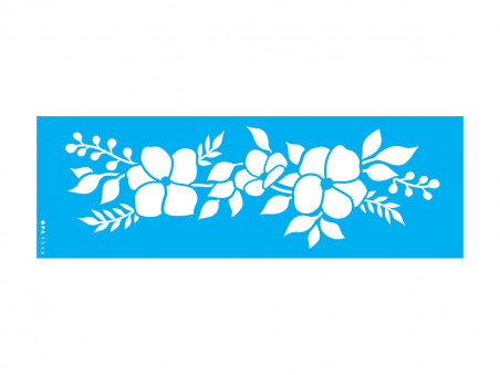 STENCIL FLOR DO CAMPO 10X30 3346