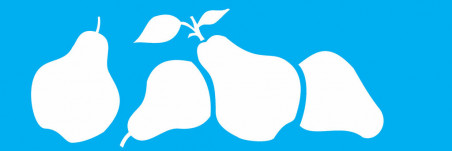 STENCIL FRUTAS PERA 10X30CM ST1874